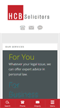 Mobile Screenshot of hcbgroup.com